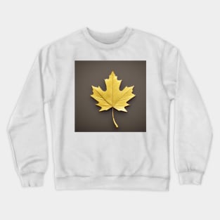 Golden maple leaef Crewneck Sweatshirt